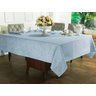 Toalha de Mesa Retangular em Cetim Jacquard 8 Lugares 1.45x2.50 Branca - Stylo Toalhas - 2