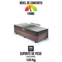Ver imagem 6 de Base Box Baú 88x188 Suede com Colchão Dual Firm Espuma Ecoflex