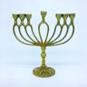 Candelabro Menorah Judaica de Bronze - 1