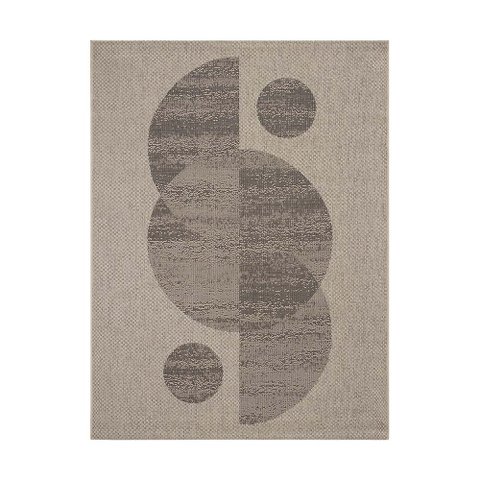 Tapete Sisal Eco Nature Nascente 77 Bege-chumbo 2,00x2,50m