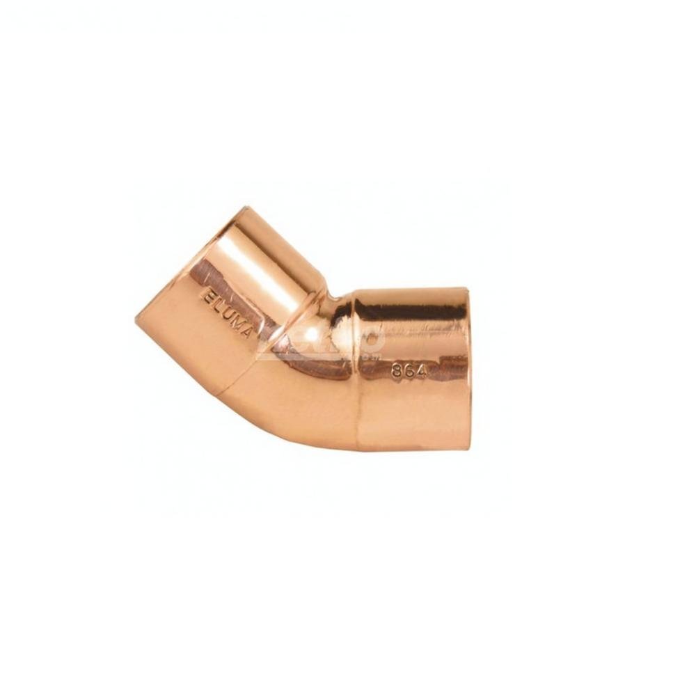 Curva 45 de Cobre 54 Mm Ref. 606 Eluma - 1