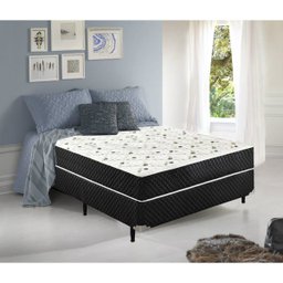 Cama Box Conjugado Viúva Molas Bonnel - 44x128x188cm - 4