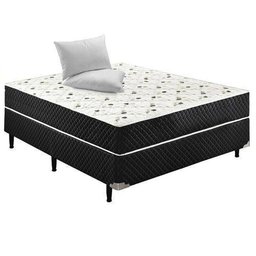 Cama Box Conjugado Viúva Molas Bonnel - 44x128x188cm - 2