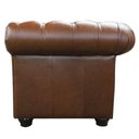 Ver imagem 3 de Sofá de Couro Chesterfield 2 Lugares - Conhaque