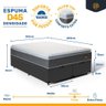Cama Box Baú King + Colchão de Espuma D45 com Pillow Top - 3