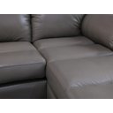 Ver imagem 7 de Sofá de Couro Asti 2 Lugares com Chaise Direta - Avelã