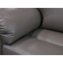 Ver mais imagens de Sofá de Couro Asti 2 Lugares com Chaise Direta - Avelã