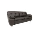 Ver imagem 3 de Conjunto Sofá de Couro Marselha - 3 e 2 Lugares - Marrom Pigmentado