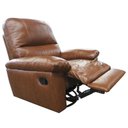 Ver imagem 3 de Poltrona do Papai de Couro Genova - Conhaque