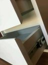 Ver imagem 3 de Mesa de Cabeceira Suspensa com 2 Gavetas MDF 15mm Branco 1 Unid