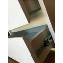 Ver imagem 3 de Mesa de Cabeceira Suspensa com 2 Gavetas MDF 15mm Branco 1 Unid