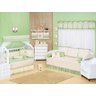 Quarto de Bebe Completo Enxoval Classic Verde 25 peças - 1