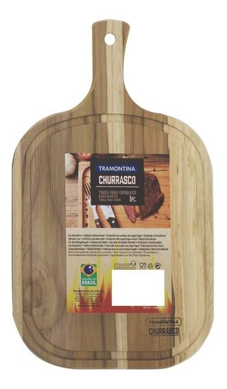 Tramontina Churrasco cutting board, 30x21, hard wood