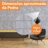 Papel De Parede Adesivo Pedra Efeito Tijolinho Cinza - 10m - 3