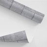 Papel De Parede Adesivo Pedra Efeito Tijolinho Cinza - 10m - 4