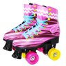 Patins 4 Rodas Classico Com Kit Proteção - Tamanho 38/39 Rosa - 1