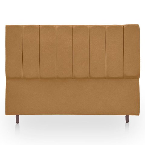 Cabeceira Estofada Moderna para Cama de Casal 140 Eros Suede