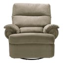 Ver imagem 2 de Poltrona Reclinável MH-1217 Estofada sem Massageador Veludo Chocolate B