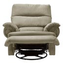 Ver imagem 3 de Poltrona Reclinável MH-1217 Estofada sem Massageador Veludo Chocolate B