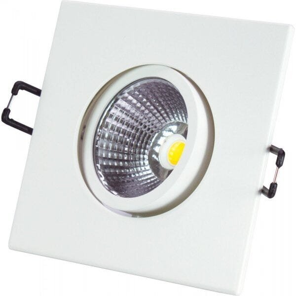Spot LED Embutir Taschibra Tsql 9W Luz Amarela - 1