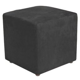 Puff Quadrado Suede 40x40 - 1