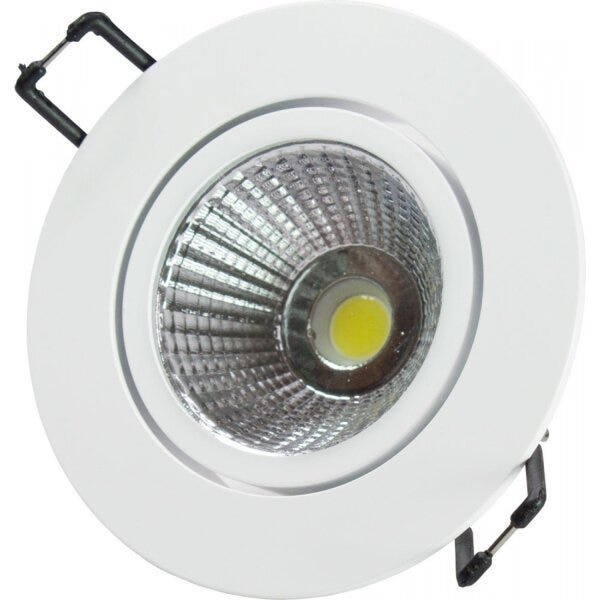 Spot LED Embutir Taschibra Tsrl 9W Luz Amarela - 1