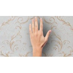Papel de Parede Arabesco Dourado - Pp370 Rolo de 5m2 - 4
