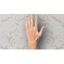 Ver imagem 4 de Papel de Parede Arabesco Dourado - Pp370 Rolo de 5m2