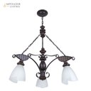 Ver imagem 1 de Lustre Rústico 503e Luminária Rústica 3 Lâmpadas Luminárias Müller