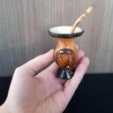 Ver imagem 2 de 6 Kits De Mini Cuia E Bomba De Chimarrão Sortidos Lembrança