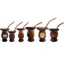 Ver imagem 1 de 6 Kits De Mini Cuia E Bomba De Chimarrão Sortidos Lembrança