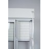 Janela com Veneziana Integrada Manual 02 Folhas Branco - 120x150 - 3