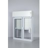 Janela com Veneziana Integrada Manual 02 Folhas Branco - 120x150 - 1