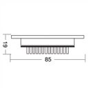 Ver imagem 2 de Plafon LED Embutir 3W Quadrado Taschibra