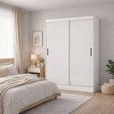 Ver imagem 1 de Guarda Roupa com 2 Portas 2 Gavetas Sapphire -grand Line