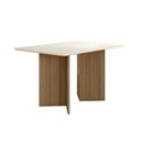 Ver imagem 1 de Mesa Brisa da Riviera 4 Lugares Carvalho Off White