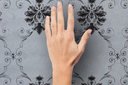 Ver imagem 5 de Papel de Parede Arabesco Preto Metalizado - Pp368-2 Rolo de 5m2
