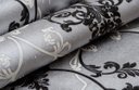 Ver imagem 4 de Papel de Parede Arabesco Preto Metalizado - Pp369 Rolo de 5m2