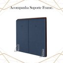 Ver imagem 5 de Cabeceira Solteiro 88 cm Lizz Veludo Azul Soon