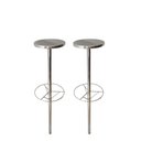 Ver imagem 1 de 02 Bancos Inox Dupla Face Bar Molhado + Chumbadores