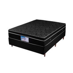 Cama Box Colchão Casal Massageador Magnético Comfortmax Preto 138x188x55 - Jomag Colchões - 2