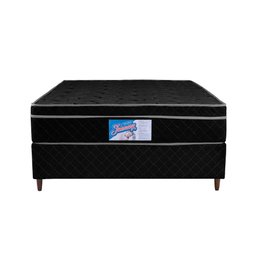 Cama Box Colchão Casal Massageador Magnético Comfortmax Preto 138x188x55 - Jomag Colchões - 1