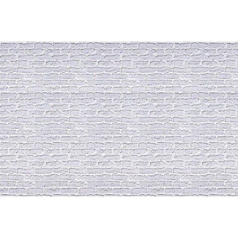 Papel de Parede Tijolo Cinza Claro - Pp378-1 Rolo de 5m2