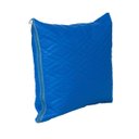 Ver imagem 1 de Capa de Almofada Decorativa Premium Impermeável com Zíper:azul