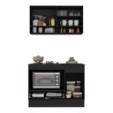 Ver imagem 5 de Armário Cozinha Modulada Compacta 105cm com Balcão para Cooktop e Rodapé Veneza Multimóveis