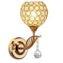 Ver imagem 1 de Luminária Parede Arandela Redonda Cristal Moderna Luxuosa