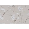 Papel de Parede Floral Metalizado - Pp403 Rolo de 5m2 - 2