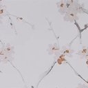 Ver mais imagens de Papel de Parede Floral Metalizado - Pp403-1 Rolo de 5m2
