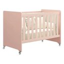 Ver imagem 1 de Berço Americano Evolution Multifuncional Flex 4 em 1reller - 3 Cores:rosa/acetinado
