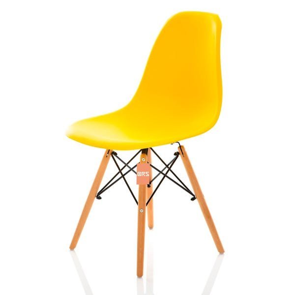 Kit 4 Cadeiras Charles Eames Eiffel Dsw Amarela - 2